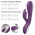 AlvUp - vibrator tip iepuraș pentru punctul G - mov