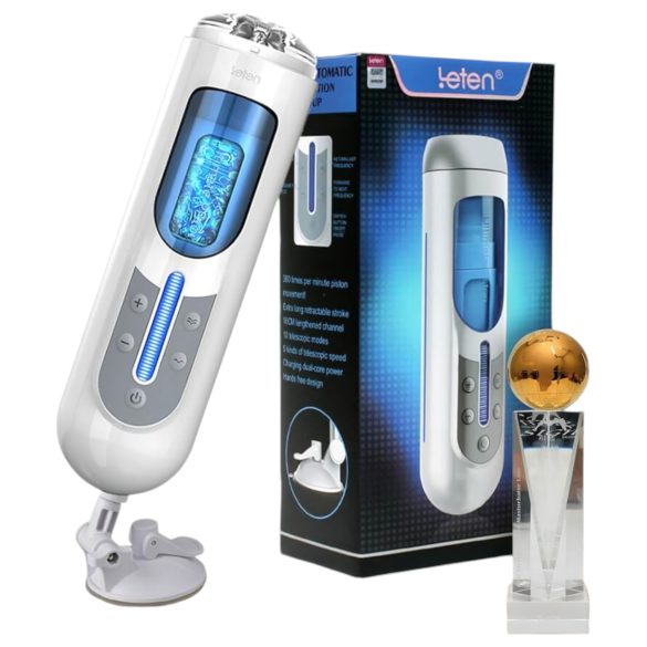 LETEN SM380 - masturbator super cu mișcare sus-jos, cu acumulator