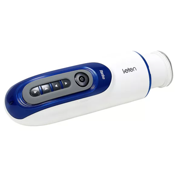 Leten SM390 - masturbator pentru bărbați cu sunet și încălzire - alb
