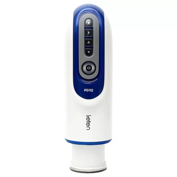 Leten SM390 - masturbator pentru bărbați cu sunet și încălzire - alb