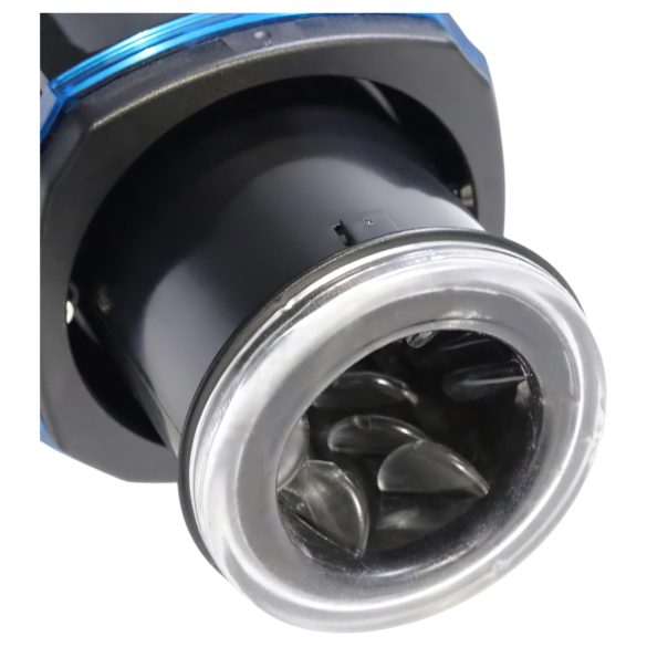 Leten SM320 - masturbator automat, încălzire, sunet realist - negru