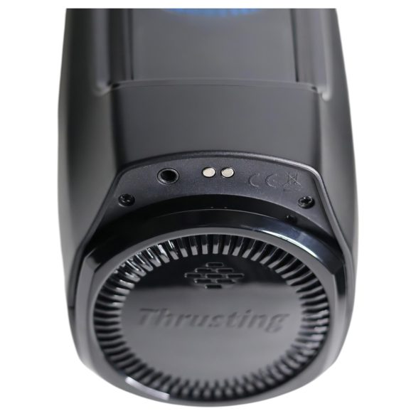 Leten SM320 - masturbator automat, încălzire, sunet realist - negru