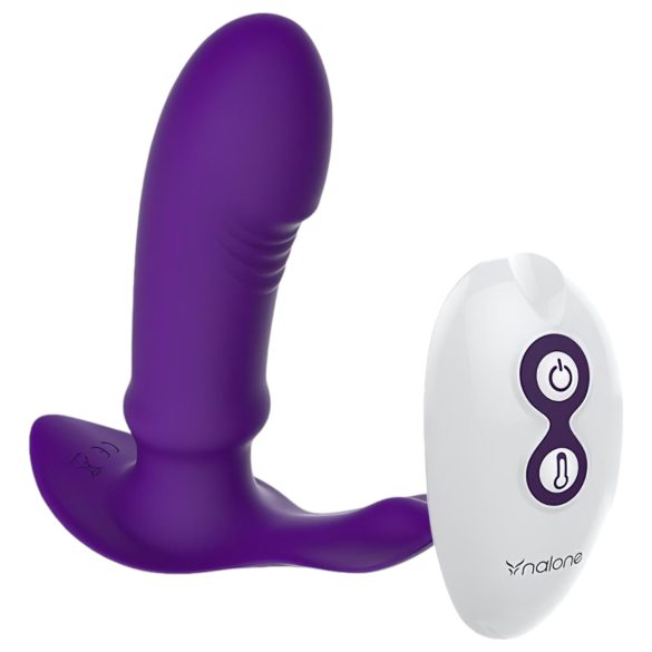 Nalone Marley - vibrator de prostată cu încălzire (mov)