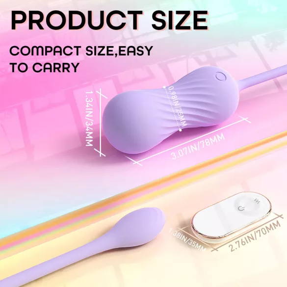 Sex HD - Ou vibrator cu impulsuri - lila