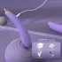 Sex HD - vibrator clasic - lila - jucărie adulti