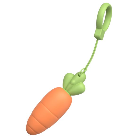 Vibrator "Morcov" HD - portocaliu intens
