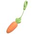 Sex HD Carrots - vibrator morcov (portocaliu)