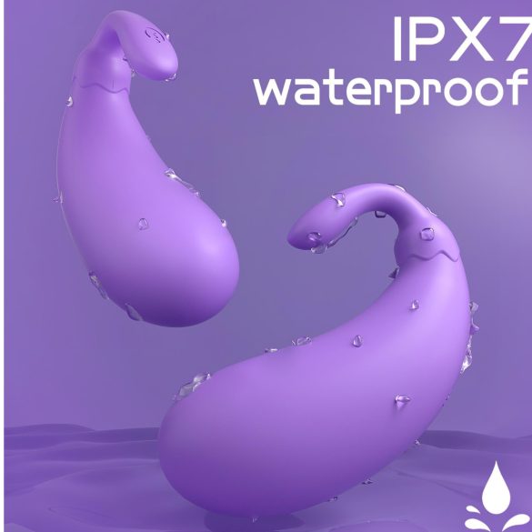 Sex HD - ou vibrator formă vinete - mov