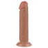 Lovetoy - dildo realist cu ventuză - dublu strat - 20cm - culoare naturală
