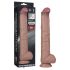 Lovetoy - dildo XXL cu dublu strat - 36,5 cm - (natural)