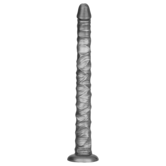 Lovetoy King Sized - vibrator extra mare - 40,5 cm (gri)
