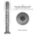Lovetoy King Sized - vibrator extra mare - 40,5 cm (gri)