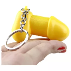 Roomfun - breloc amuzant în formă de penis (galben)