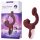 Magic Motion Magic Ponder - Vibrator 2în1 cu braț pentru clitoris - bordo