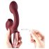 Magic Motion Magic Ponder - Vibrator 2în1 cu braț pentru clitoris - bordo