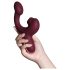 Magic Motion Magic Ponder - Vibrator 2în1 cu braț pentru clitoris - bordo