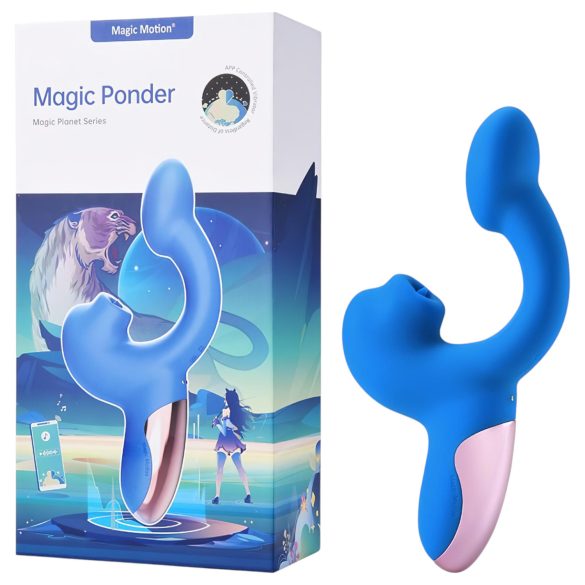 Magic Motion Magic Ponder - Vibrator dublu 2în1 pentru clitoris și punct G