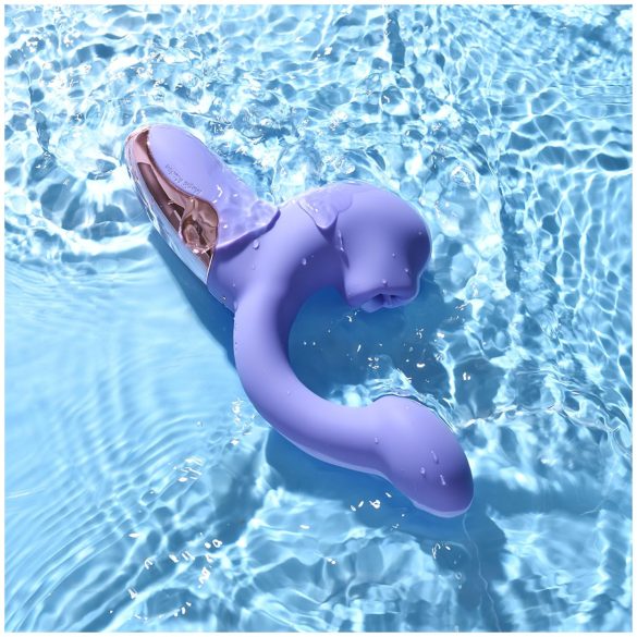 Magic Motion Magic Ponder - vibrator 2 în 1 cu braț pentru clitoris - mov