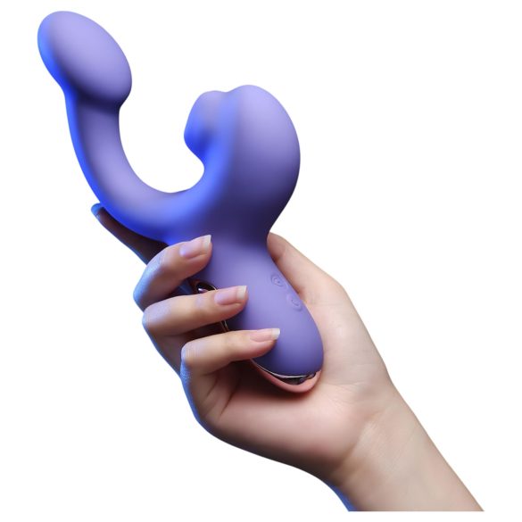 Magic Motion Magic Ponder - vibrator 2 în 1 cu braț pentru clitoris - mov