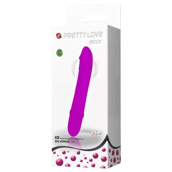 Pretty Love Beck - vibrator pentru punctul G - rezistent la apă - roz
