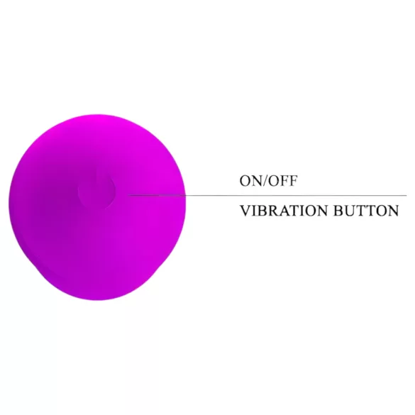 Pretty Love Beck - vibrator pentru punctul G - rezistent la apă - roz