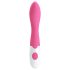 Pretty Love Bishop - vibrator G-spot rezistent la apă (roz-alb)