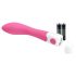 Pretty Love Bishop - vibrator G-spot rezistent la apă (roz-alb)