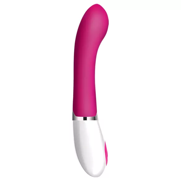Pretty Love Daniel - vibrator pentru punctul G, rezistent la apă - roz/alb