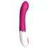Pretty Love Daniel - vibrator pentru punctul G, rezistent la apă - roz/alb