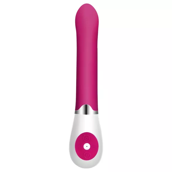 Pretty Love Daniel - vibrator pentru punctul G, rezistent la apă - roz/alb