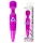 Pretty Love - vibrator tip wand reîncărcabil - masaj - mov