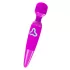 Pretty Love - vibrator tip wand reîncărcabil - masaj - mov