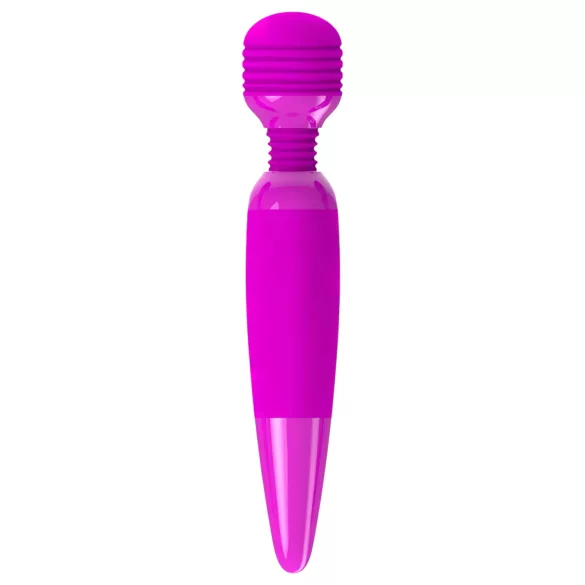 Pretty Love - vibrator tip wand reîncărcabil - masaj - mov