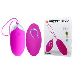 Pretty Love Berger - ou vibrant wireless cu acumulator (roz)