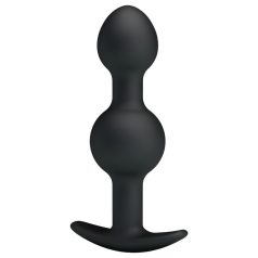 Pretty Love - dildo anal cu bilă interioară (negru) Pretty Love - dildo anal cu bilă interioară (negru)