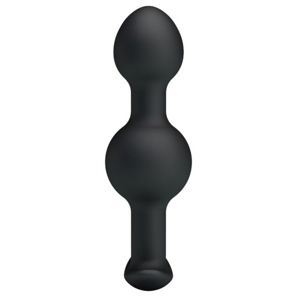 Pretty Love - dildo anal cu bilă internă - silicon negru