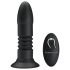 Vibrator anal Magic Jinger - negru, vibrații intense