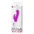 Pretty Love Centaur - vibrator pentru punctul G cu stimulare clitoridiană - mov