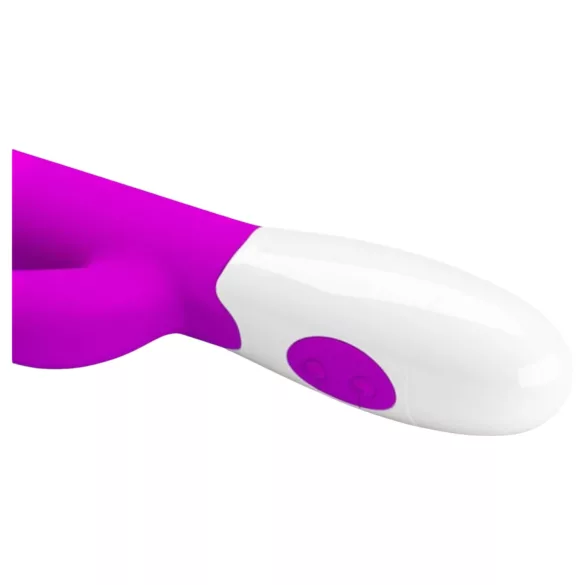 Pretty Love Centaur - vibrator pentru punctul G cu stimulare clitoridiană - mov