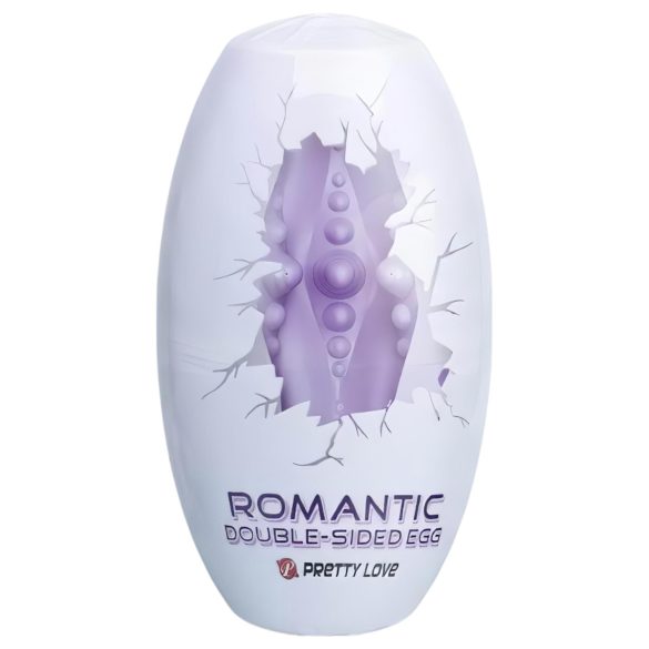 Pretty Love Romantic - ou masturbator - silicon moale - mov - 1 bucată