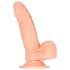Baile Barbara Mark - vibrator realist, rotativ - 15cm (natur)