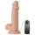 Baile Zebulon - vibrator realist cu testicule - 19cm - culoare naturală