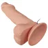 Baile Zebulon - vibrator realist cu testicule - 19cm - culoare naturală