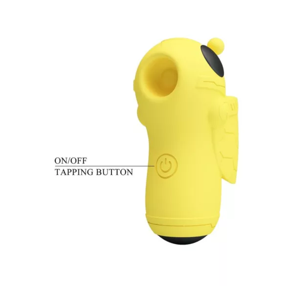 Pretty Love Magic Bee - vibrator pentru stimularea clitorisului - mic, galben