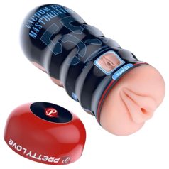   Pretty Love Vacuum Cup - masturbator natur, realist pentru bărbați