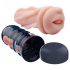 Pretty Love Vacuum Cup - masturbator realist cu formă de gură (natural)