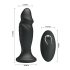 MR. PLAY - vibrator anal cu telecomandă (negru)