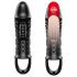 Pretty Love Cecelia - inel vibrator pentru penis (negru)