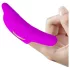 Pretty Love Delphini - vibrator pentru deget cu delfin - mov
