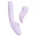 Svakom DuoGlow - vibrator pentru punctul G și clitoris, controlat prin aplicație (mov)